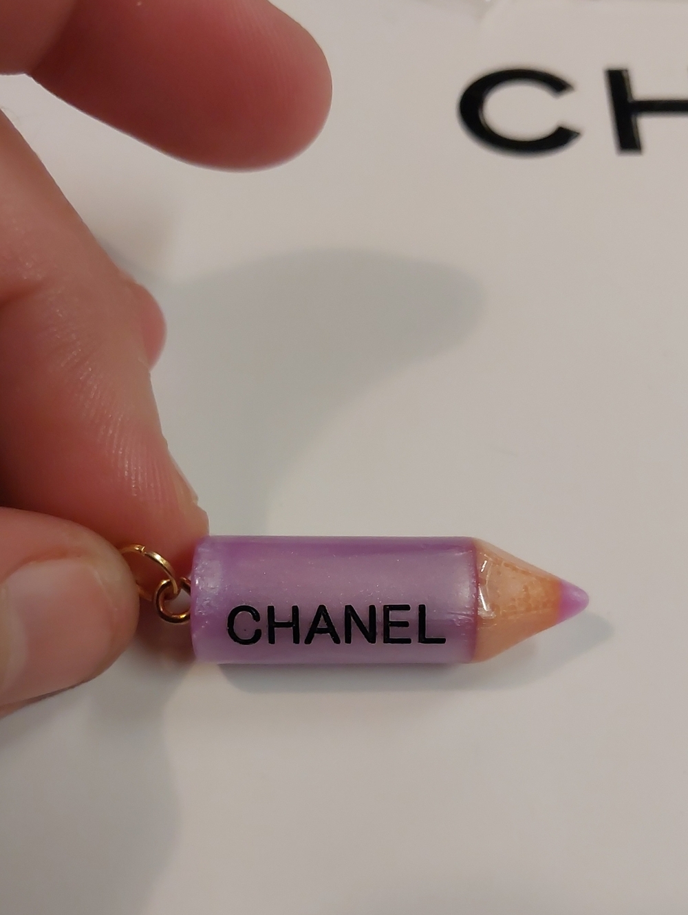 CC Lavender Pencil Charm Pendant Sale 1/$17 or 2/$27 or 3/$35
